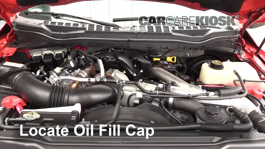 2017 Ford F-250 Super Duty XL 6.7L V8 Turbo Diesel Standard Cab Pickup Oil